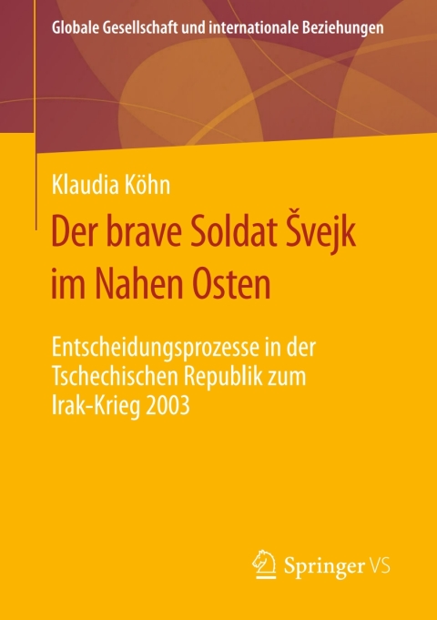 Cover image for book Der brave Soldat Švejk im Nahen Osten