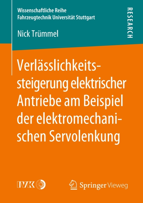 Cover image for book Verlässlichkeitssteigerung elektrischer Antriebe am Beispiel der elektromechanischen Servolenkung
