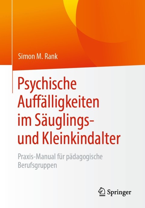 Cover image for book Psychische Auffälligkeiten im Säuglings- und Kleinkindalter