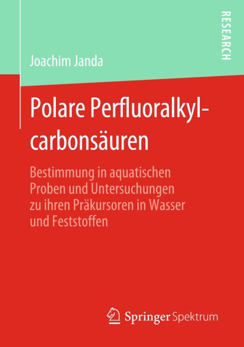 Cover image for book Polare Perfluoralkylcarbonsäuren