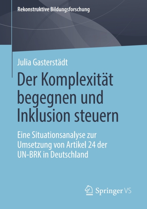 Cover image for book Der Komplexität begegnen und Inklusion steuern