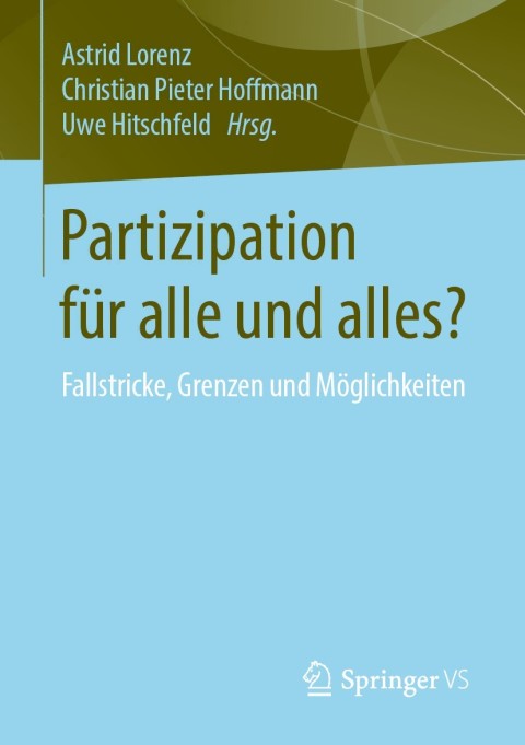 Cover image for book Partizipation für alle und alles?