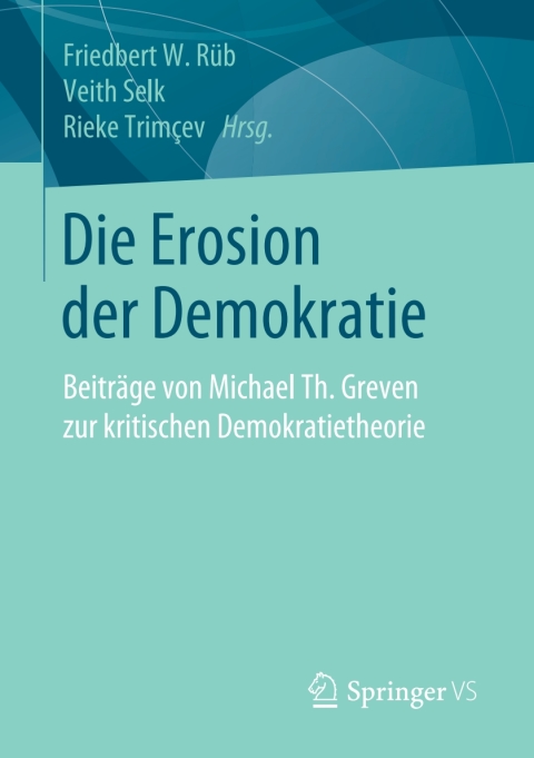 Cover image for book Die Erosion der Demokratie