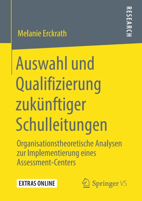 Cover image for book Auswahl und Qualifizierung zukünftiger Schulleitungen