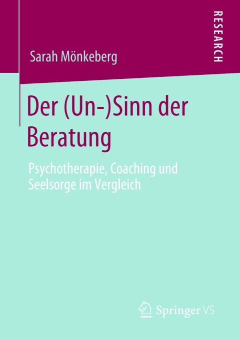 Cover image for book Der (Un-)Sinn der Beratung