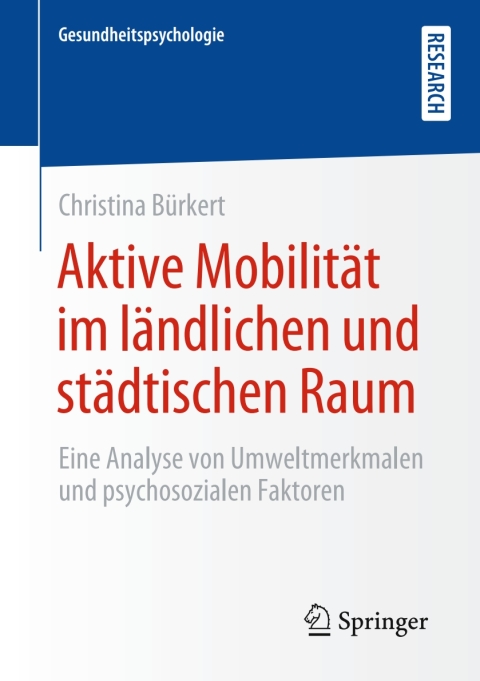 Cover image for book Aktive Mobilität im ländlichen und städtischen Raum