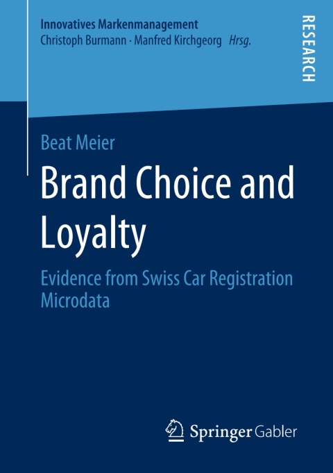 Cover image for book Brand Choice and Loyalty
