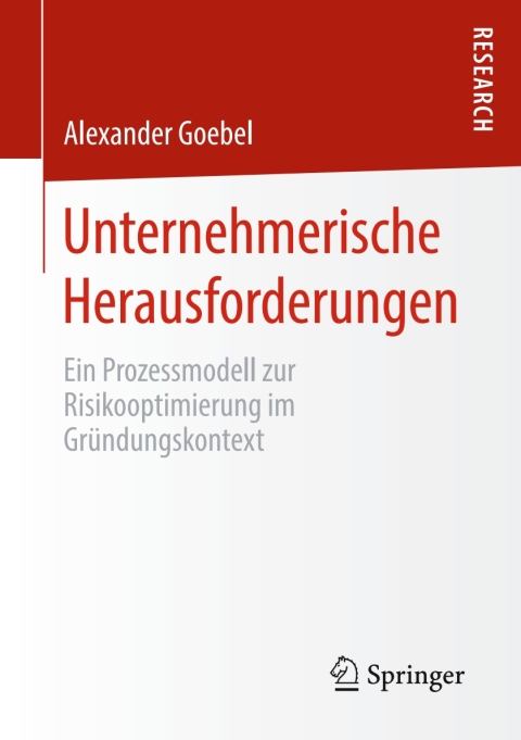 Cover image for book Unternehmerische Herausforderungen