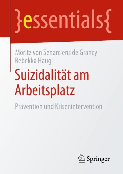 Cover image for book Suizidalität am Arbeitsplatz