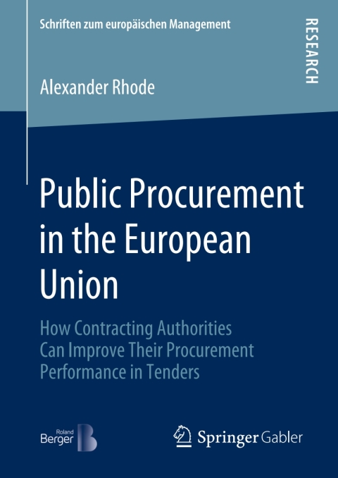 Cover image for book Public Procurement in the European Union