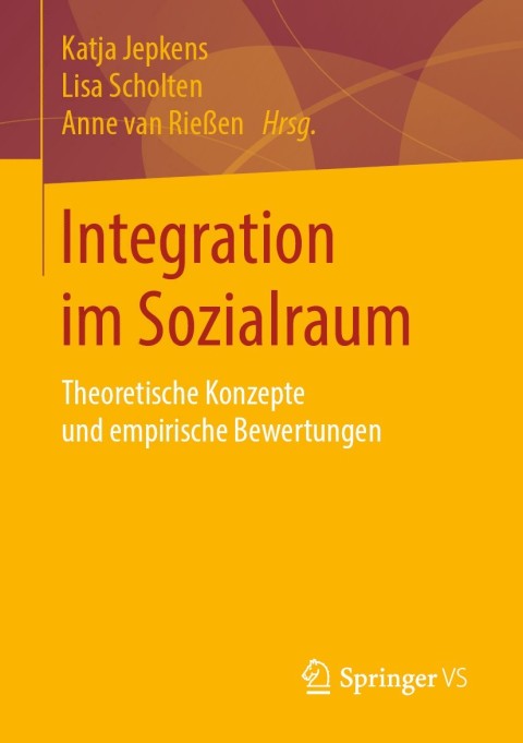 Cover image for book Integration im Sozialraum