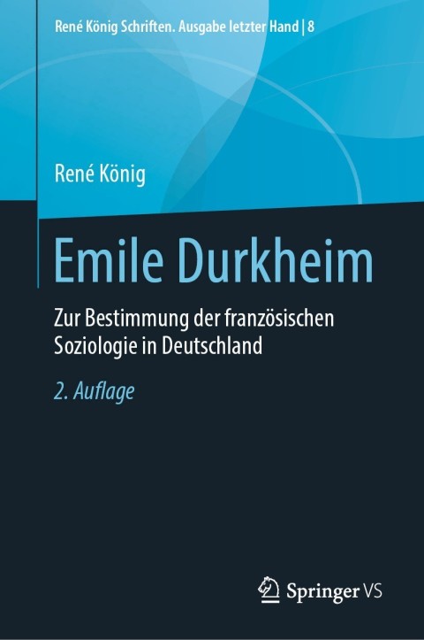 Cover image for book Emile Durkheim