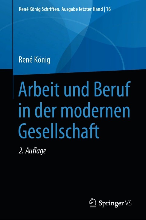 Cover image for book Arbeit und Beruf in der modernen Gesellschaft