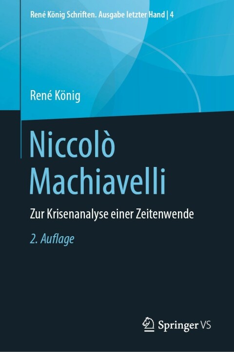 Cover image for book Niccolò Machiavelli