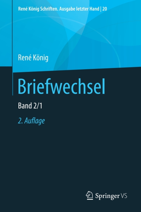 Cover image for book Briefwechsel