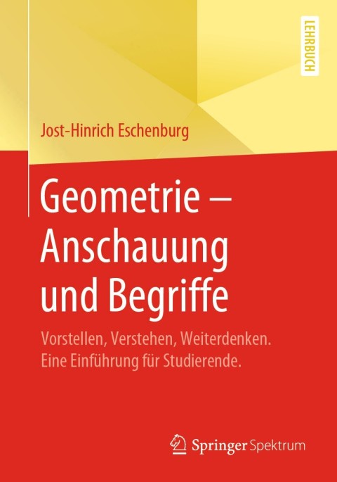 Cover image for book Geometrie – Anschauung und Begriffe
