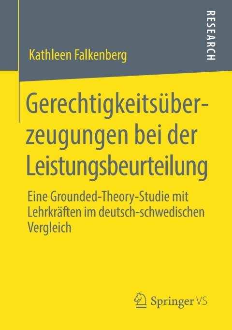 Cover image for book Gerechtigkeitsüberzeugungen bei der Leistungsbeurteilung