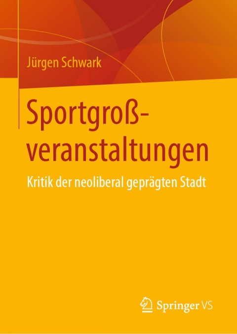 Cover image for book Sportgroßveranstaltungen