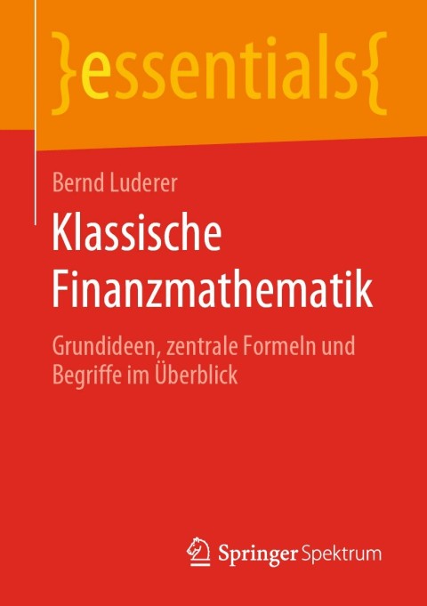 Klassische Finanzmathematik 