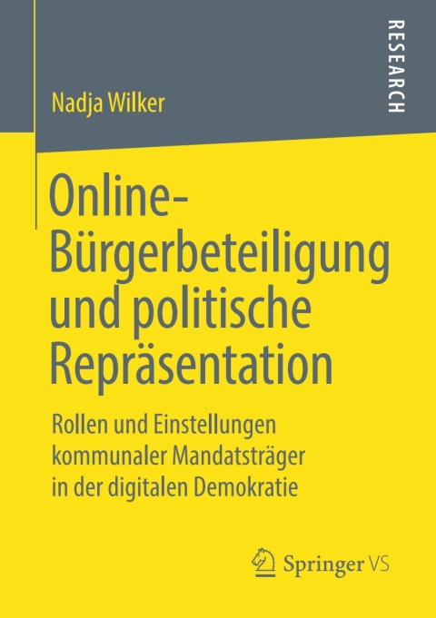 Cover image for book Online-Bürgerbeteiligung und politische Repräsentation