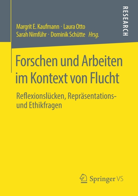 Cover image for book Forschen und Arbeiten im Kontext von Flucht