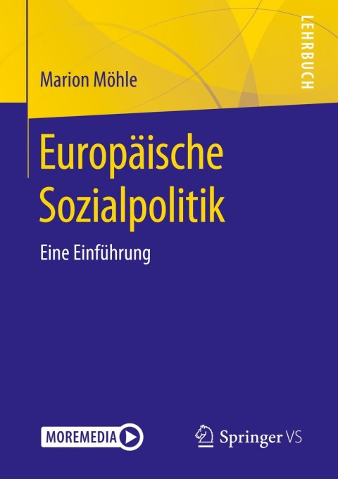 Cover image for book Europäische Sozialpolitik