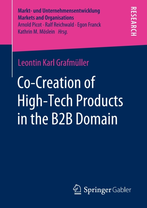 Cover image for book Co-Creation of High-Tech Products in the B2B Domain