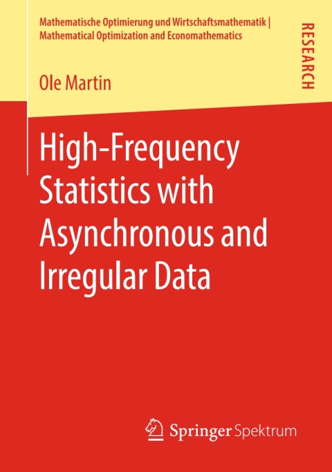 Cover image for book High-Frequency Statistics with Asynchronous and Irregular Data