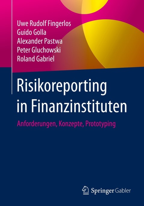 Cover image for book Risikoreporting in Finanzinstituten