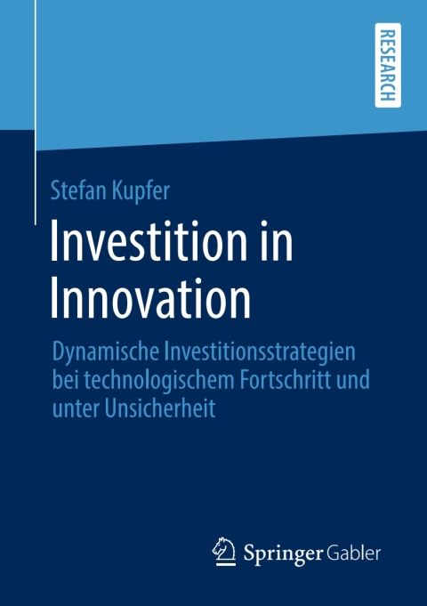 Cover image for book Investition in Innovation
