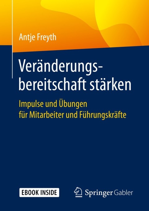Cover image for book Veränderungsbereitschaft stärken