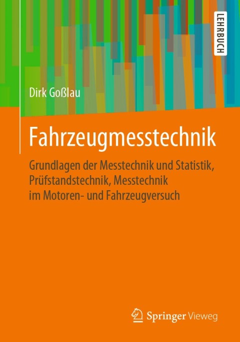 Cover image for book Fahrzeugmesstechnik