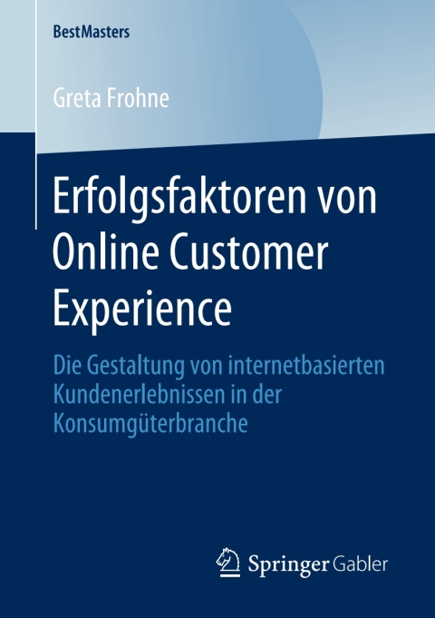 Cover image for book Erfolgsfaktoren von Online Customer Experience