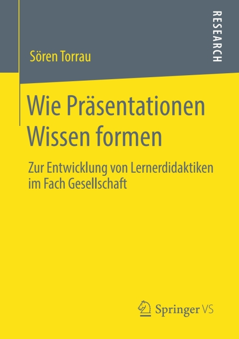 Cover image for book Wie Präsentationen Wissen formen