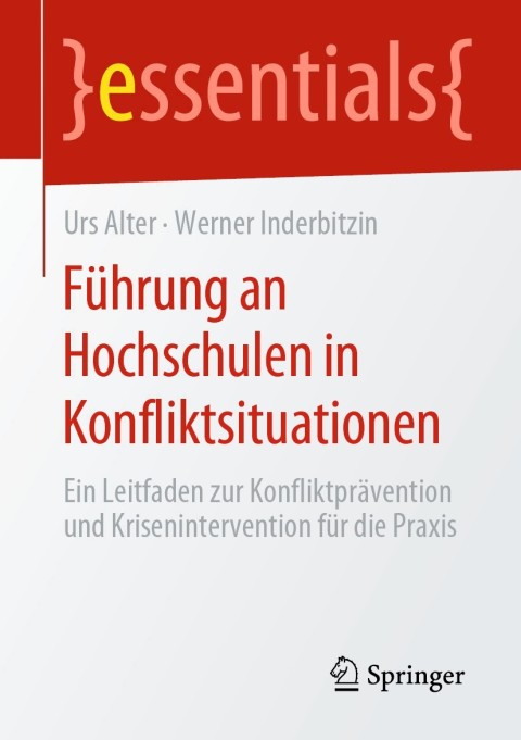 Cover image for book Führung an Hochschulen in Konfliktsituationen