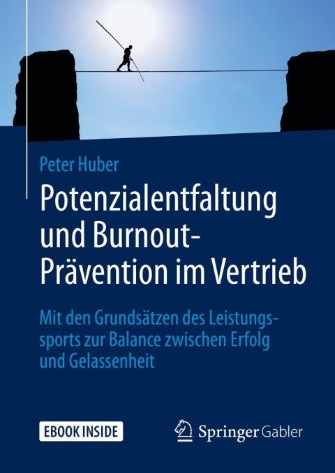 Cover image for book Potenzialentfaltung und Burnout-Prävention im Vertrieb