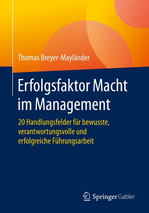 Cover image for book Erfolgsfaktor Macht im Management