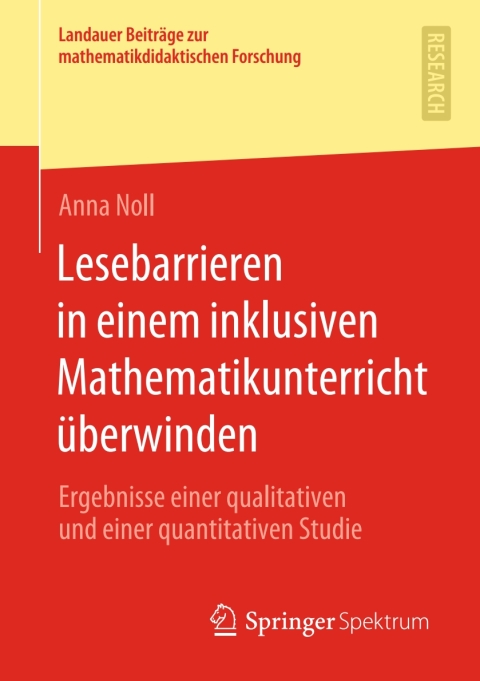 Cover image for book Lesebarrieren in einem inklusiven Mathematikunterricht überwinden
