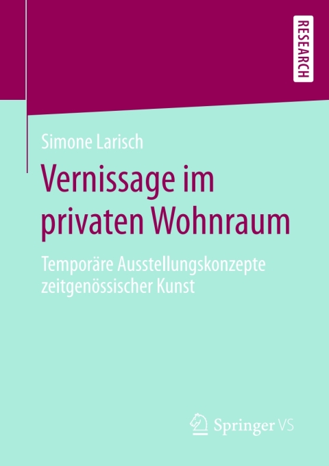 Cover image for book Vernissage im privaten Wohnraum
