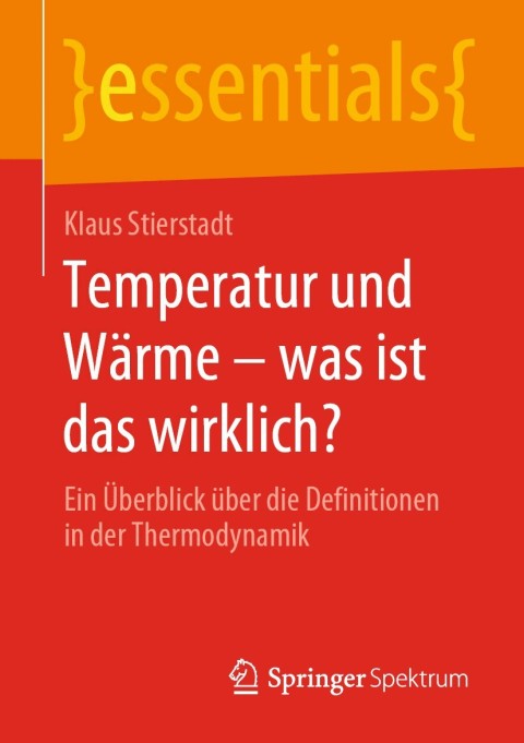 Cover image for book Temperatur und Wärme – was ist das wirklich?