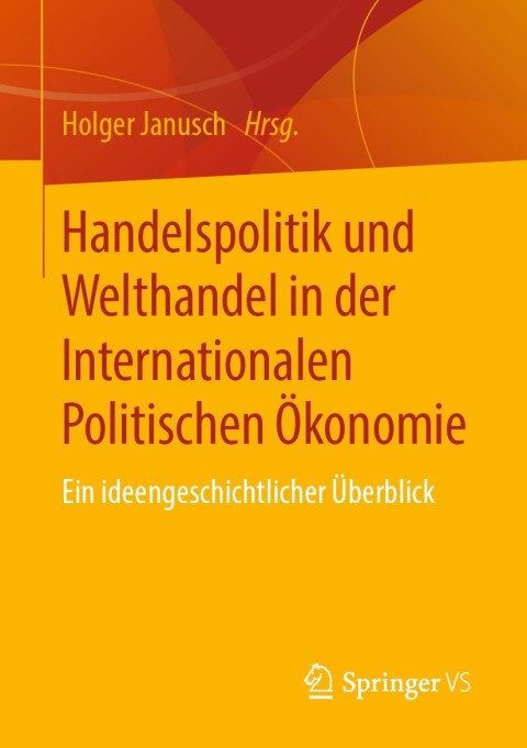 Cover image for book Handelspolitik und Welthandel in der Internationalen Politischen Ökonomie