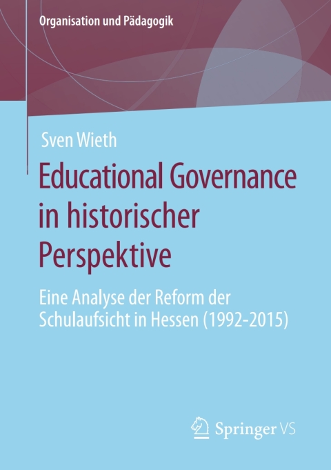 Cover image for book Educational Governance in historischer Perspektive