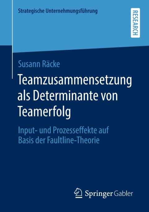 Cover image for book Teamzusammensetzung als Determinante von Teamerfolg
