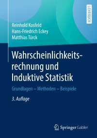 Cover image: Wahrscheinlichkeitsrechnung und Induktive Statistik 3rd edition 9783658287122