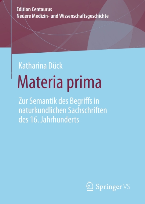 Cover image for book Materia prima