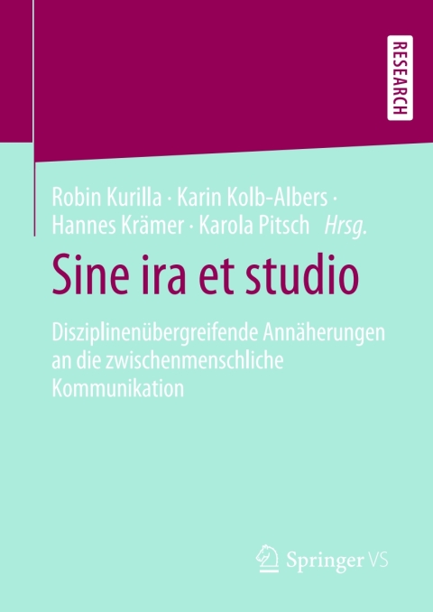 Cover image for book Sine ira et studio