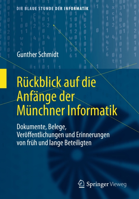 Cover image for book Rückblick auf die Anfänge der Münchner Informatik
