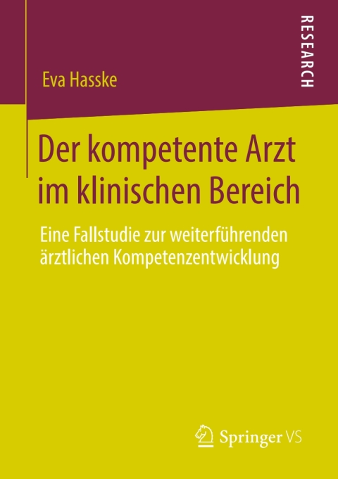 Cover image for book Der kompetente Arzt im klinischen Bereich