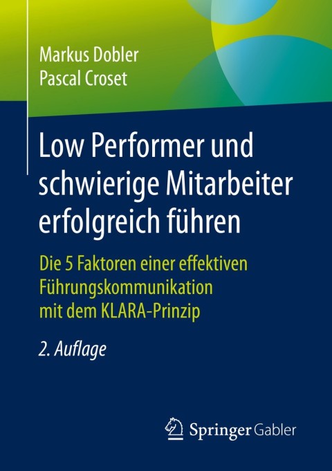 Cover image for book Low Performer und schwierige Mitarbeiter erfolgreich führen