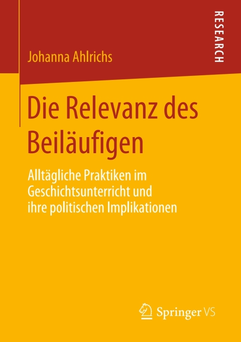 Cover image for book Die Relevanz des Beiläufigen